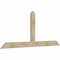 Ekena Millwork Portland Rough Sawn Timber Gable Bracket, Douglas Fir, 96"W x 40"H x 2"D x 6"F, 10/12 Pitch GBW096X40X0206POR00RDF - alternate 2
